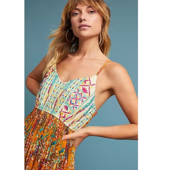 Anthropologie Raga Parkland Maxi Dress - Picture 3 of 4